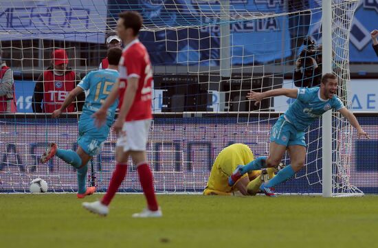 Russian Football Premier League. Zenit vs. Spartak