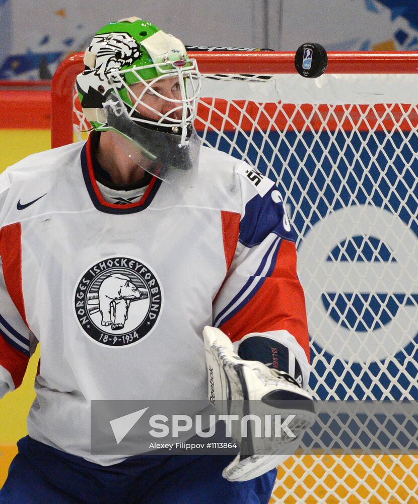 2012 Men's World Ice Hockey Championships. Russia vs. Norway