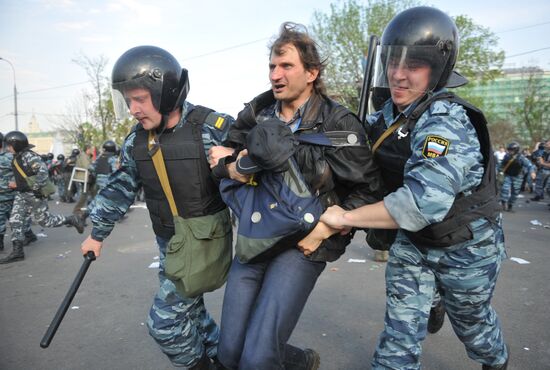 Opposition stages March of Millions rally in Moscow