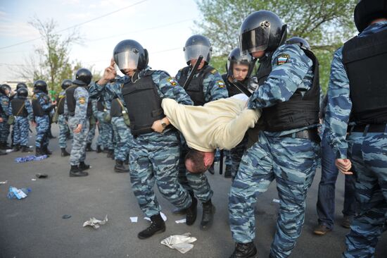 Opposition stages March of Millions rally in Moscow