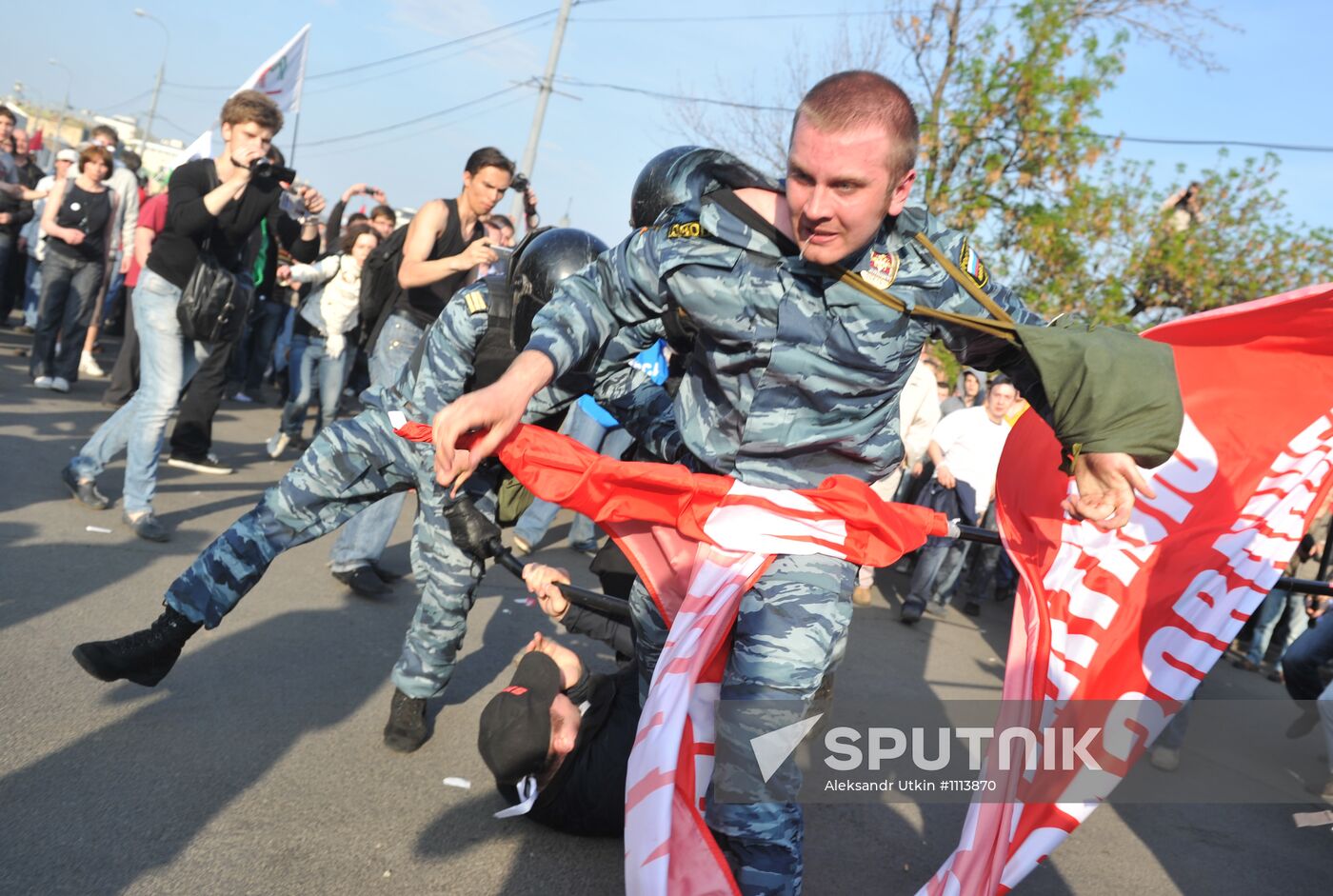 Opposition stages March of Millions rally in Moscow