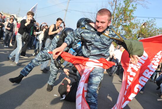 Opposition stages March of Millions rally in Moscow
