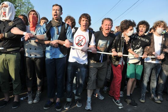 March of Millions rally in Moscow
