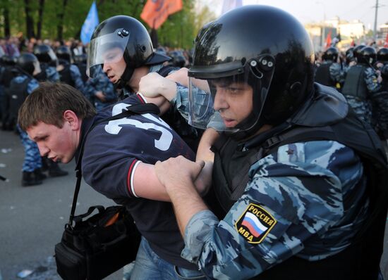 Opposition stages March of Millions rally in Moscow