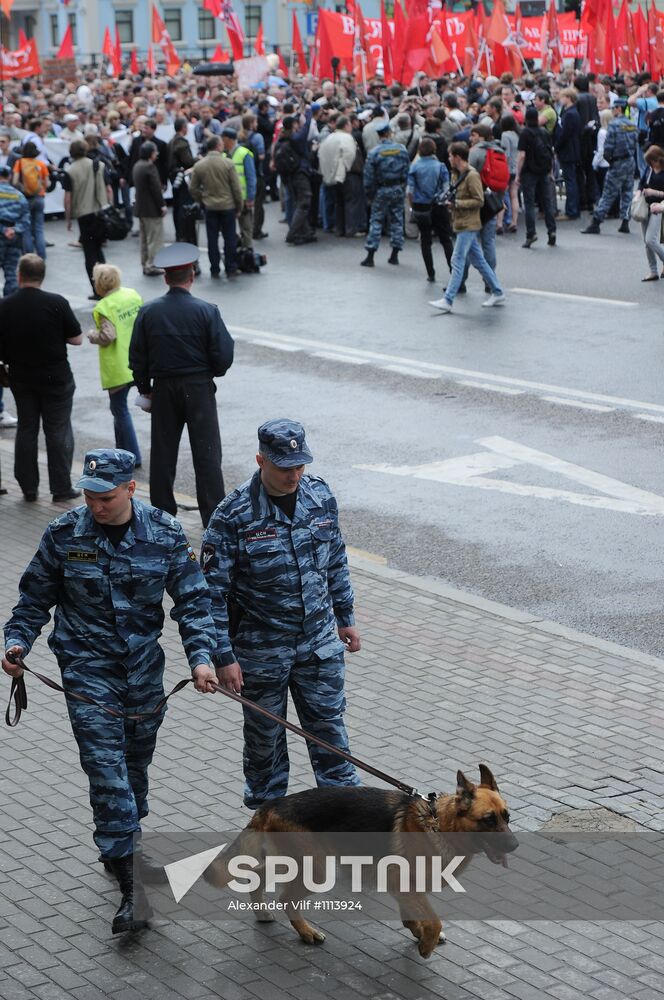 Opposition stages March of Millions rally in Moscow