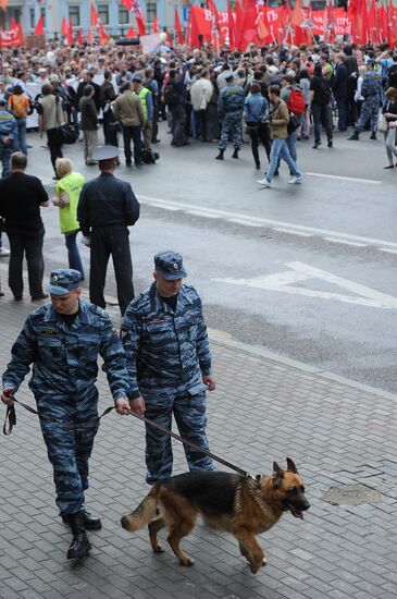 Opposition stages March of Millions rally in Moscow