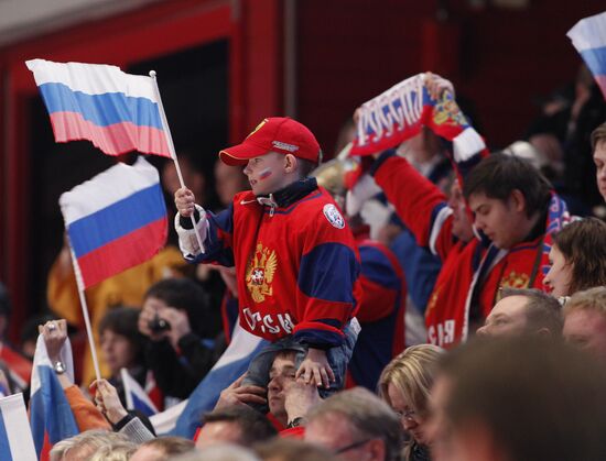 2012 Men's World Ice Hockey Championships. Russia vs. Norway