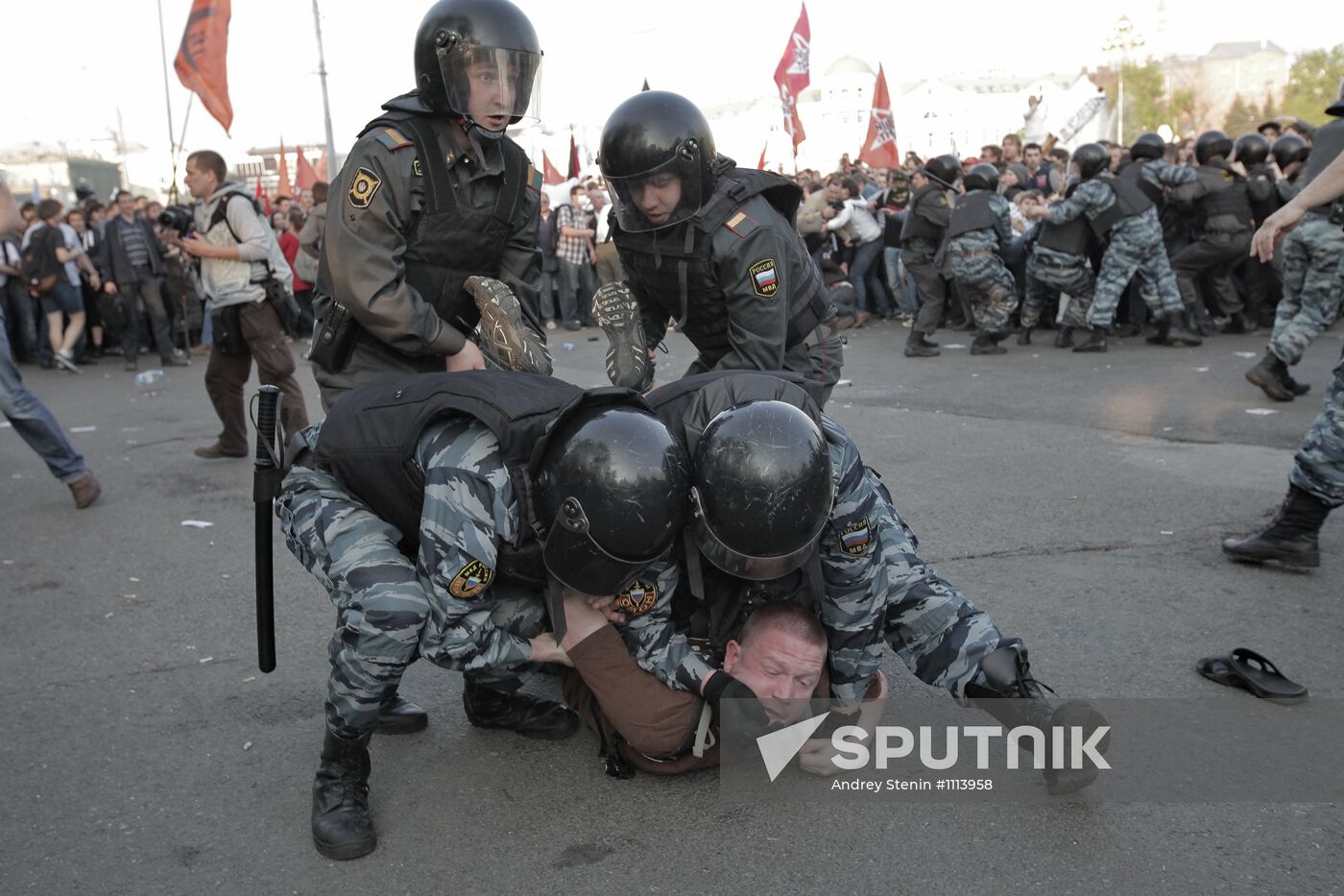 Opposition stages March of Millions rally in Moscow