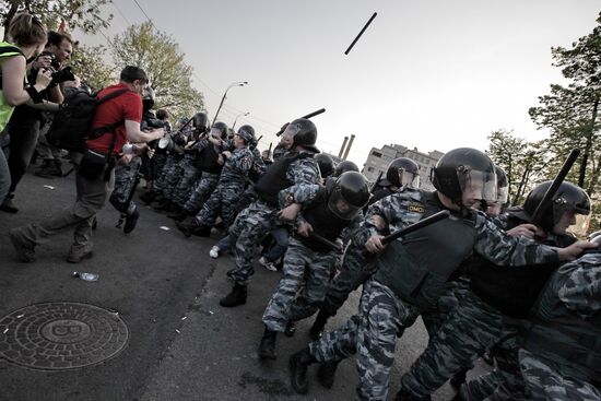 Opposition stages March of Millions rally in Moscow