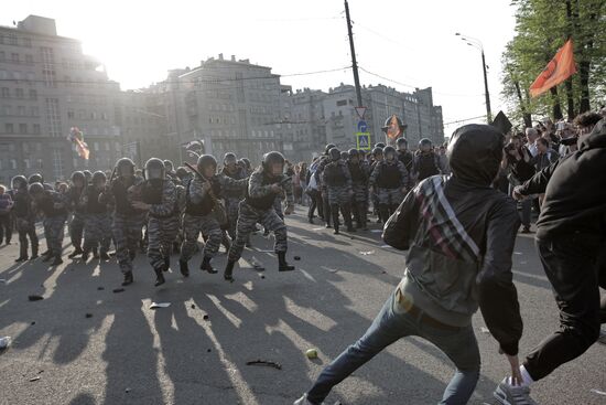 Opposition stages March of Millions rally in Moscow