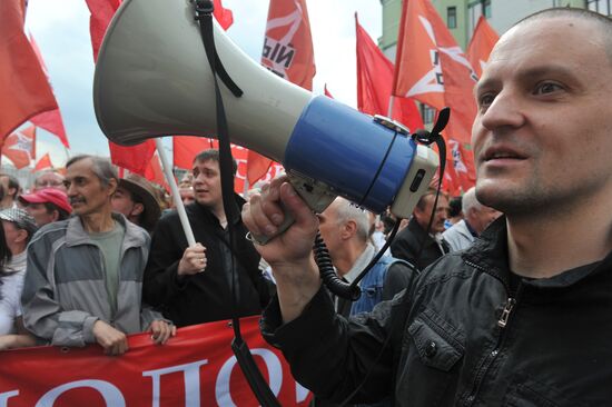 Opposition stages March of Millions rally in Moscow