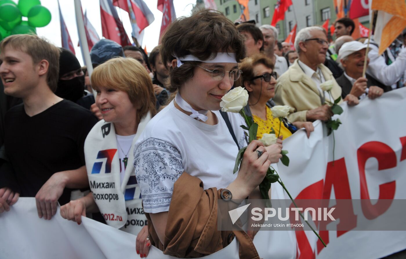 March of Millions in Moscow