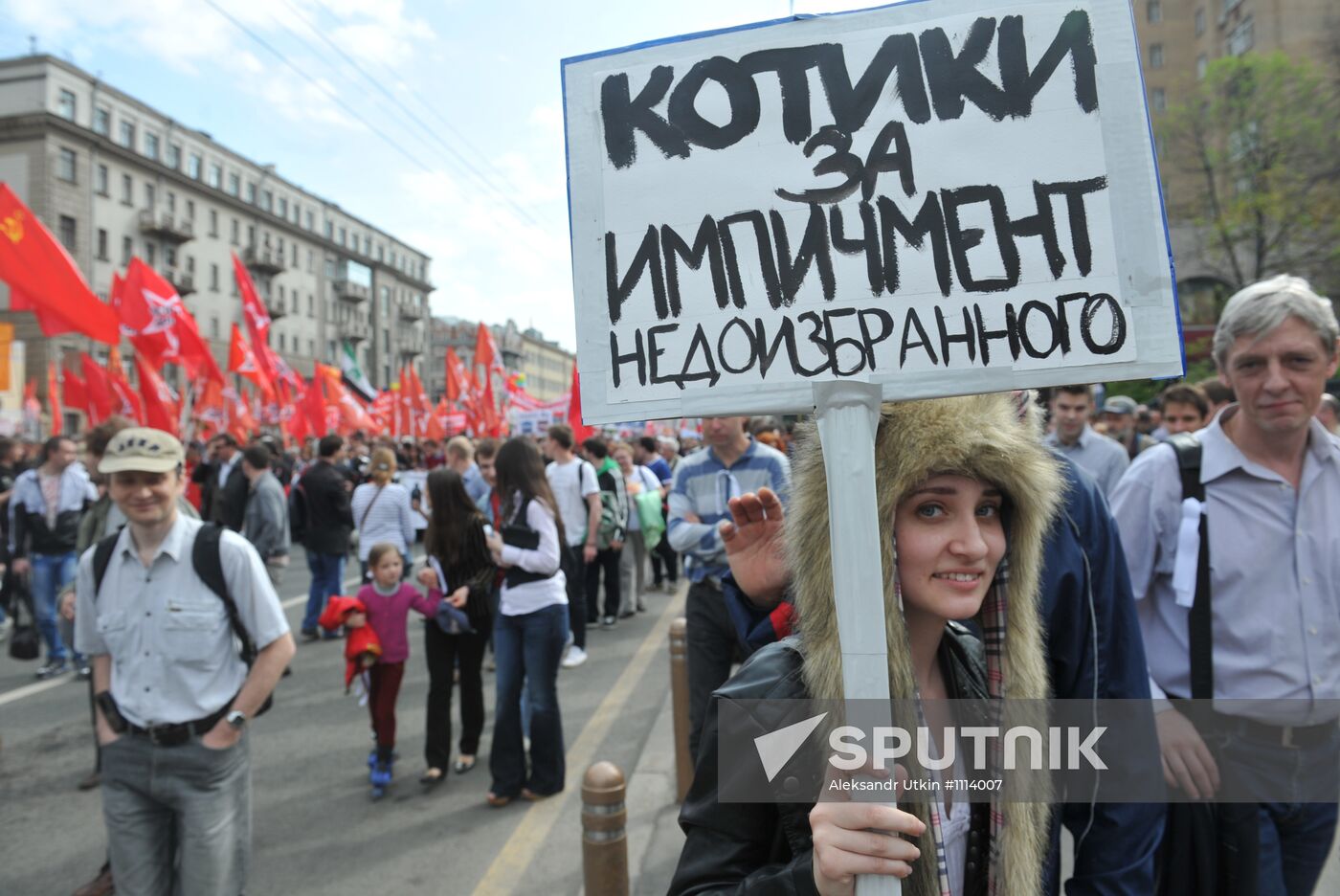 Opposition stages March of Millions rally in Moscow