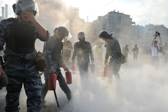 Opposition stages March of Millions rally in Moscow