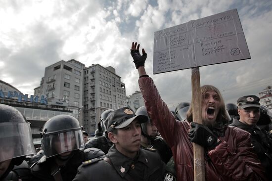 March of Millions participants detained in Moscow