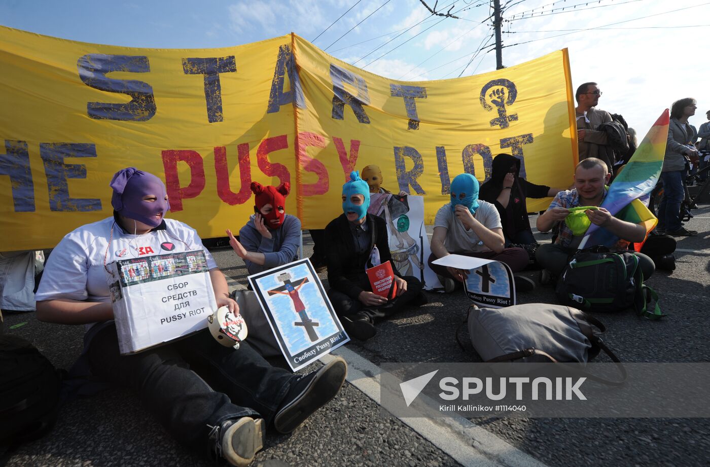 March-of-Millions rally in Moscow