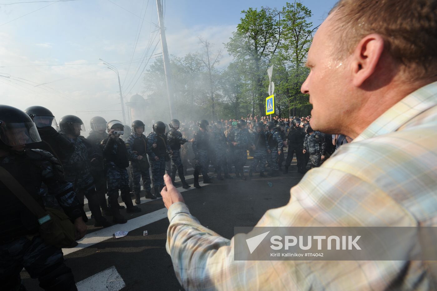 March of Millions participants detained in Moscow