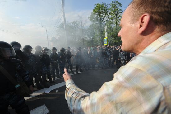 March of Millions participants detained in Moscow