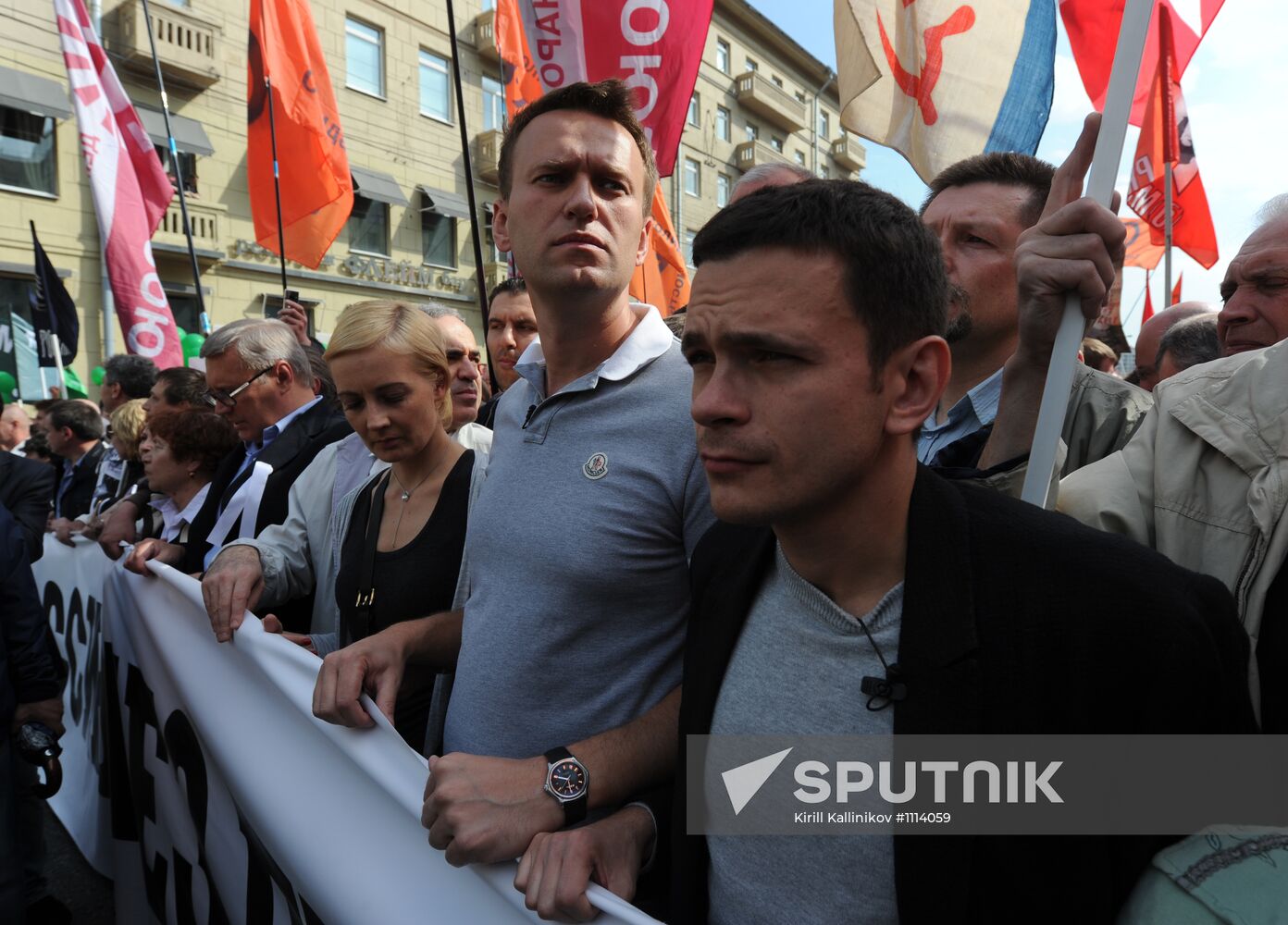 March of millions in Moscow