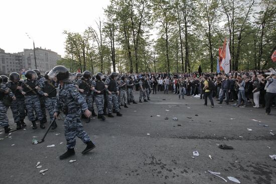 Opposition stages March of Millions rally in Moscow