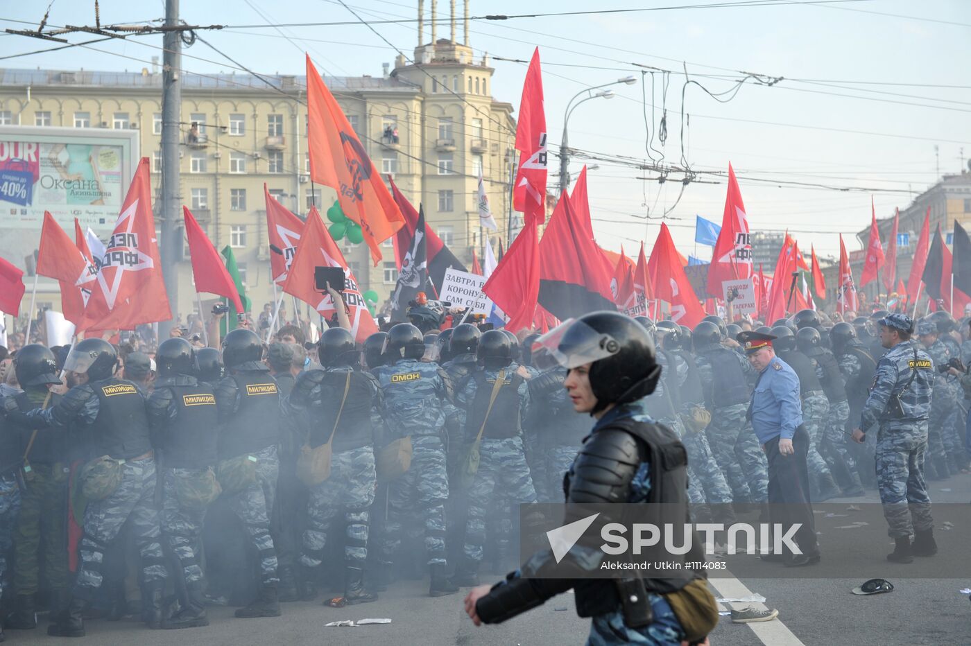 Opposition stages March of Millions rally in Moscow