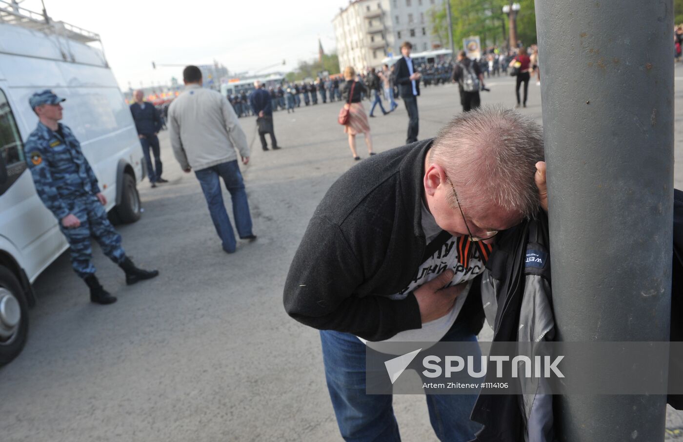 Police detain March of Millions rally participants in Moscow