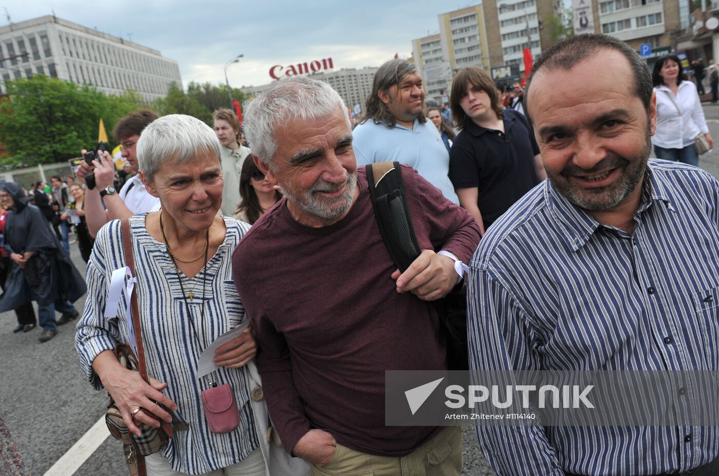 Opposition stages March of Millions rally in Moscow