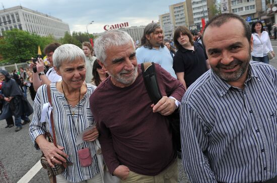 Opposition stages March of Millions rally in Moscow
