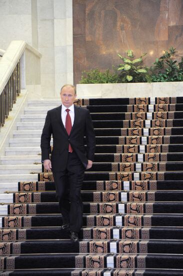 Vladimir Putin in Government House