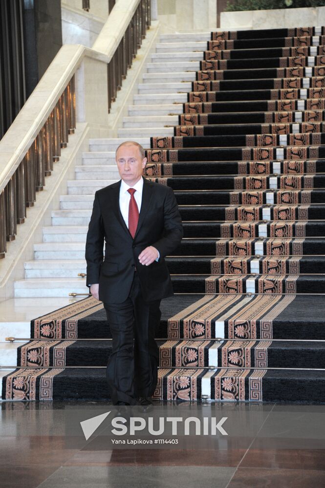 Vladimir Putin in Government House