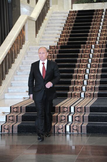 Vladimir Putin in Government House