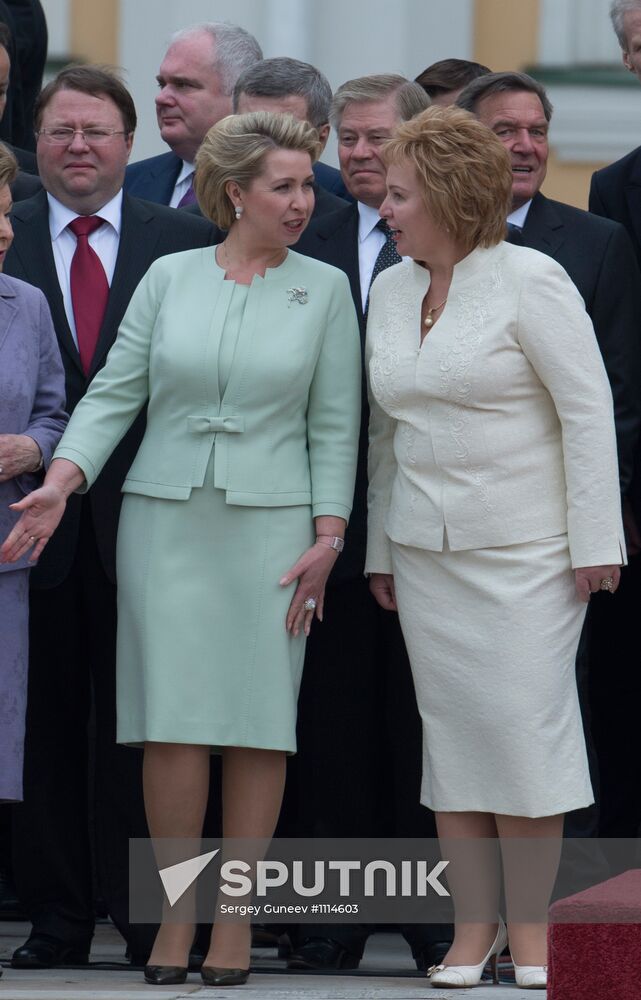 President-elect Vladimir Putin during inauguration ceremony