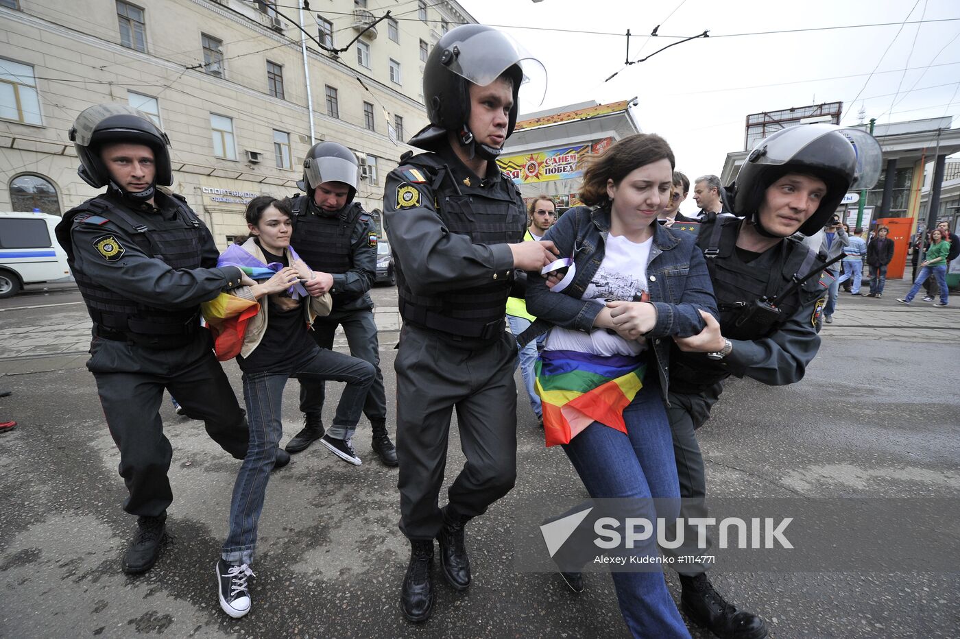 Opposition hold protest rally in Moscow
