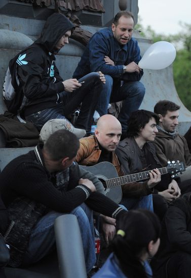 Opposition holds rally in central Moscow