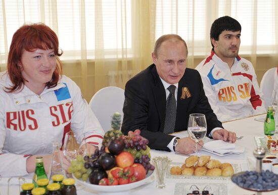 Vladimir Putin visits Judo Academy in Zvenigorod