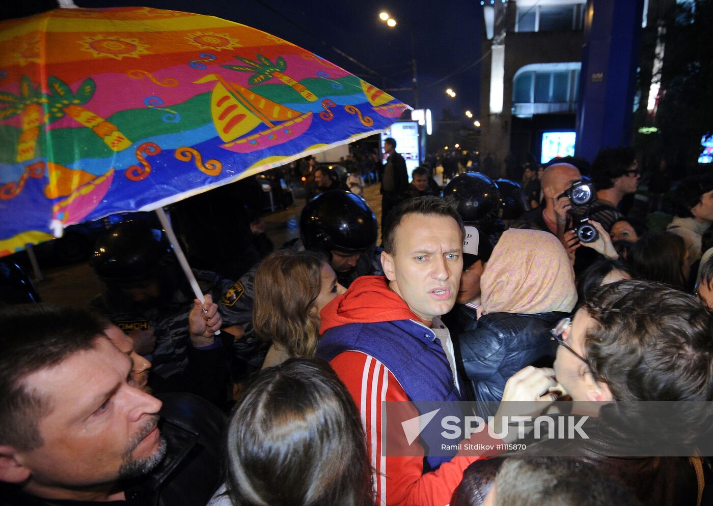 Opposition rally on Pushkinskaya Square