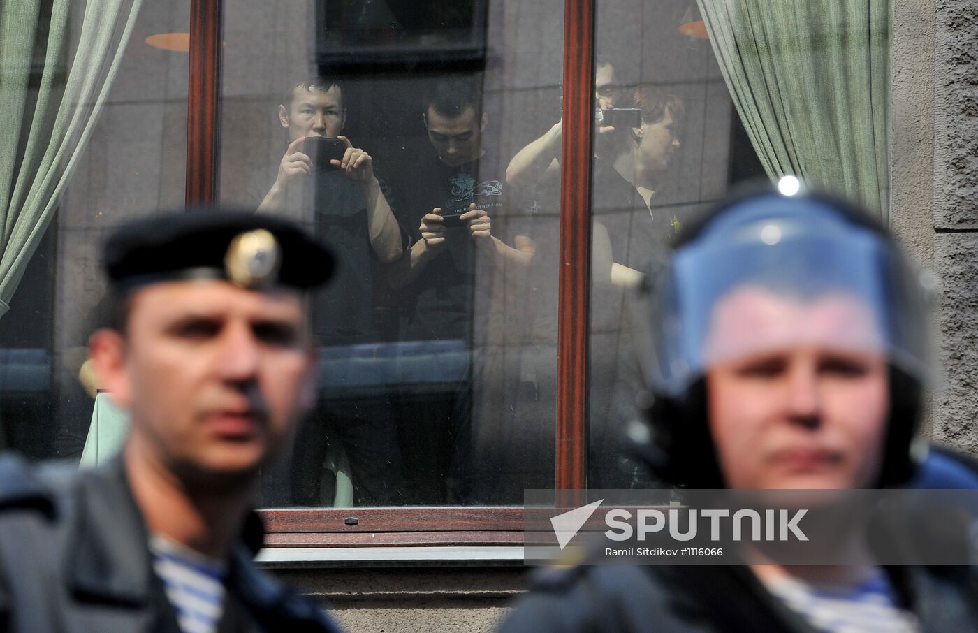 Opposition protest on Pushkinskaya Square