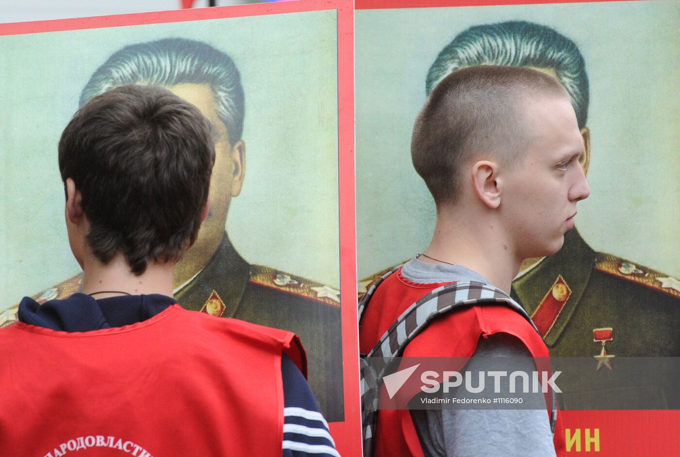 Communist Party's march and rally on Victory Day