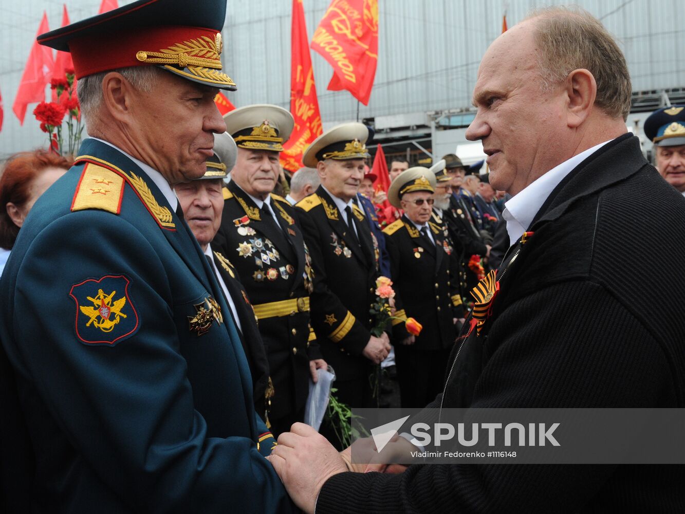 Communist Party's march and rally on Victory Day
