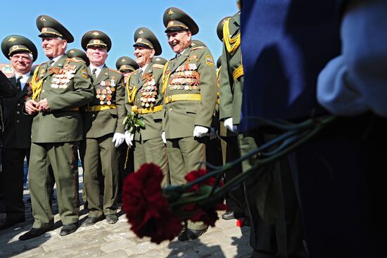 Victory Day parade in regions