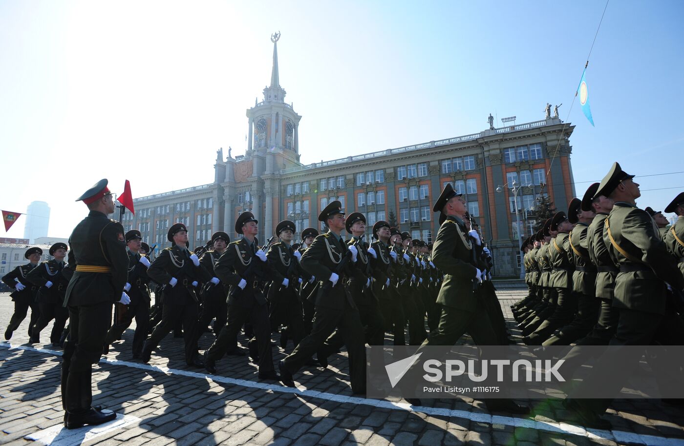 Victory Day parade in regions