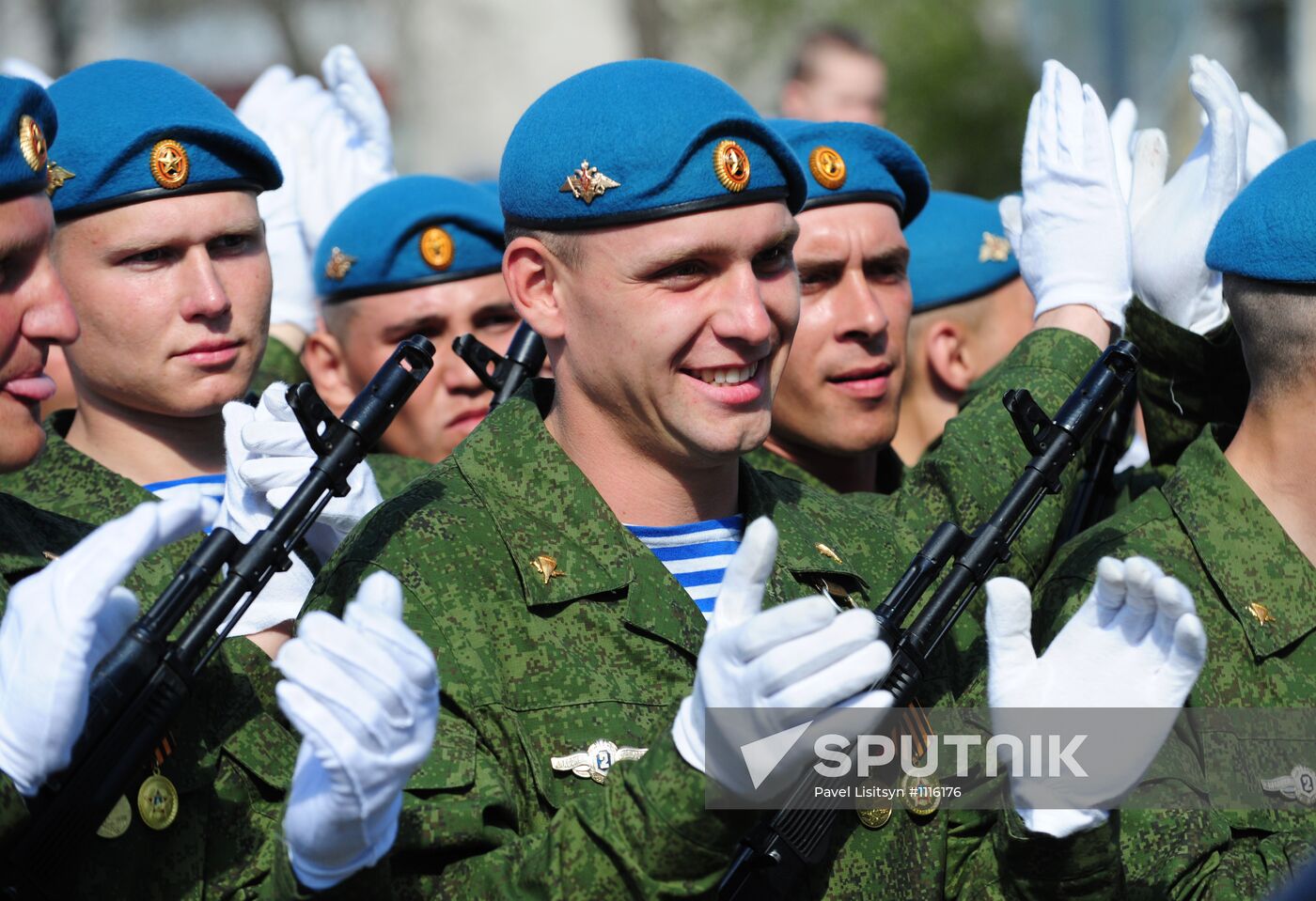Victory Day parade in regions