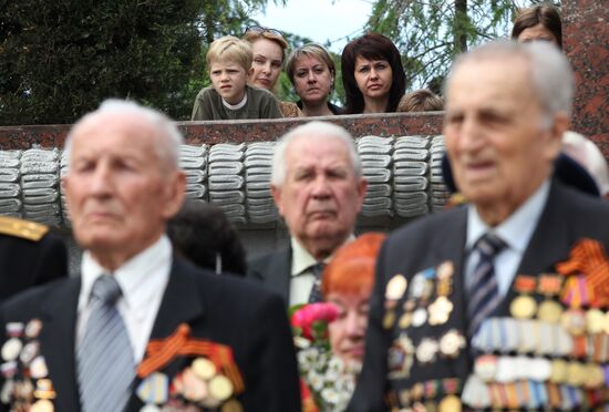Victory Day parade in regions