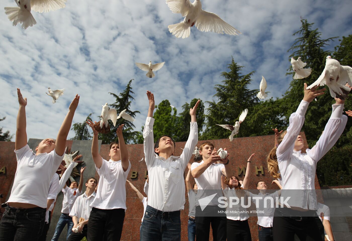 Victory Day parade in regions