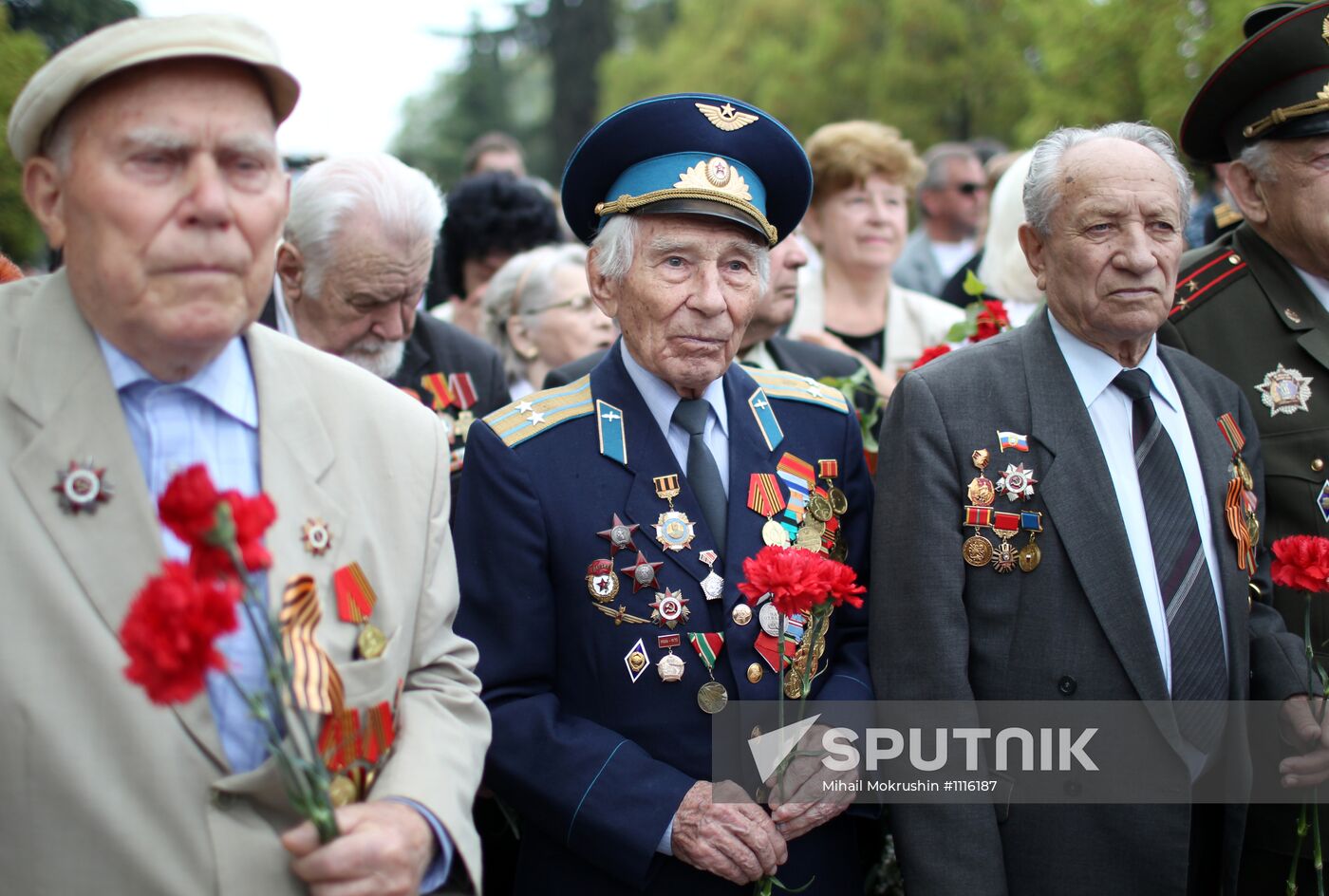 Victory Day parade in regions