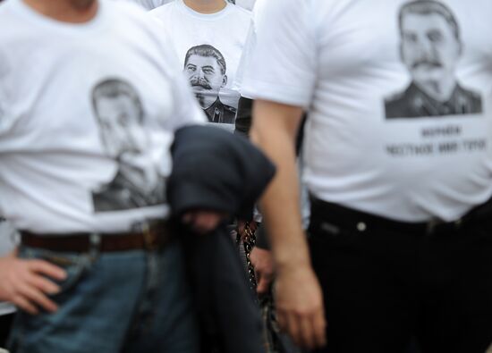 Opposition march along Tverskaya Street in Moscow