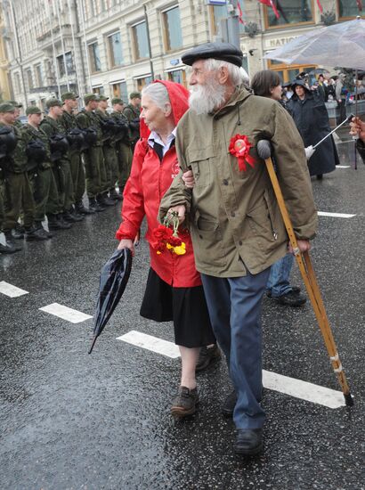 Communist Party's march and rally on Victory Day