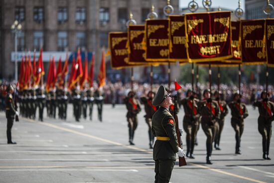 Victory Day celebrations in Volgograd