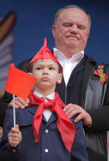 Communist Party's march and rally on Victory Day