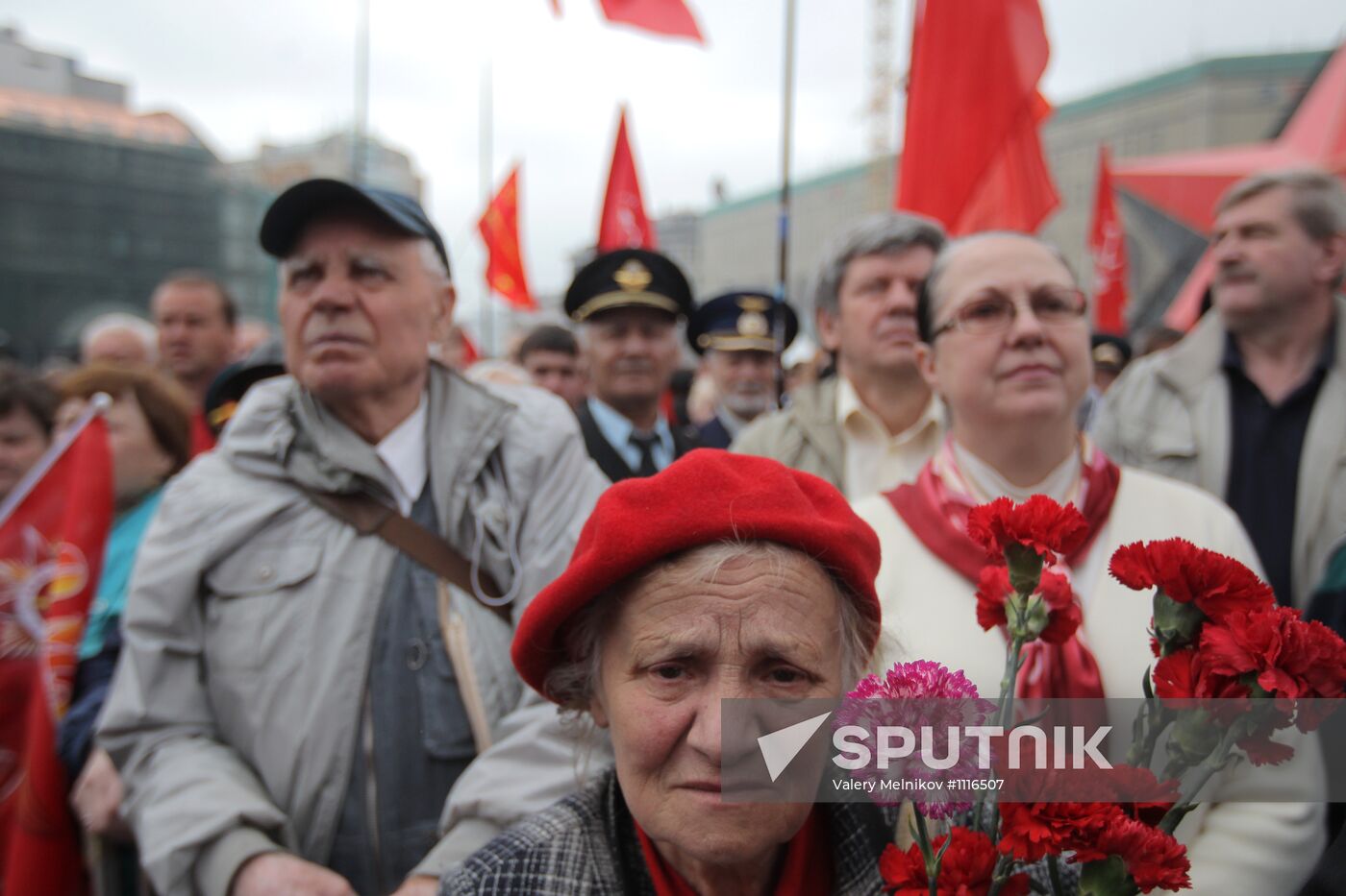 Communist Party's march and rally on Victory Day